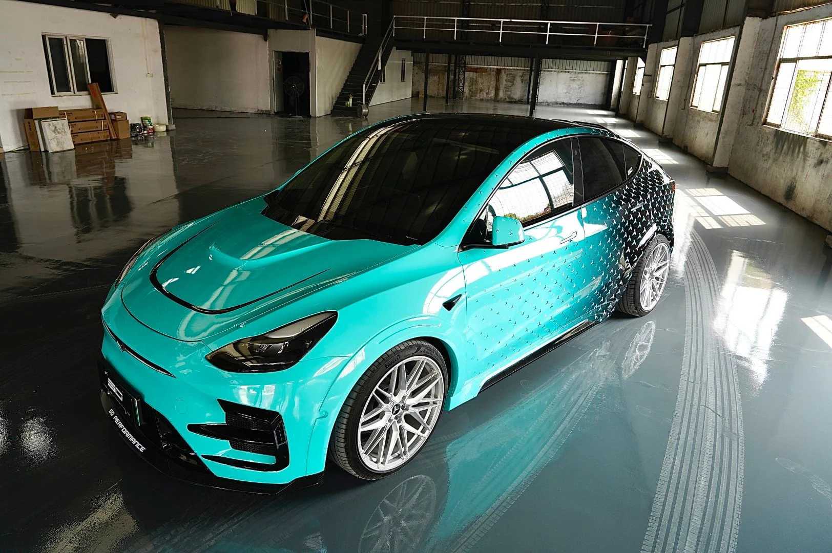 SD Carbon Widebody Wheel Arches For Tesla Model Y / Performance - Image 13