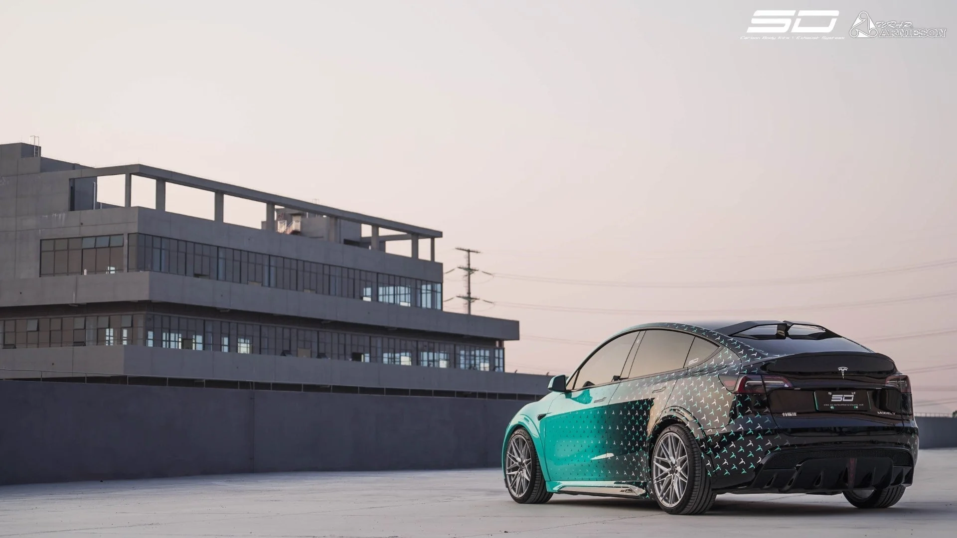 SD Carbon Widebody Wheel Arches For Tesla Model Y / Performance - Image 17