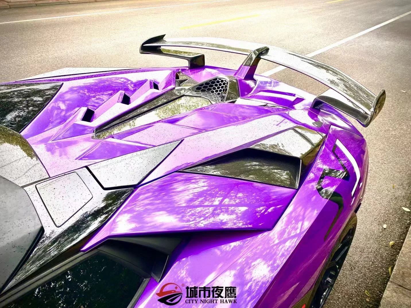 SD Dry Carbon Fibre Conversion Full Body Kit Conversion for Lamborghini Aventador LP700/720/740/750 Upgrade to SVJ Full Body Kit - Image 24