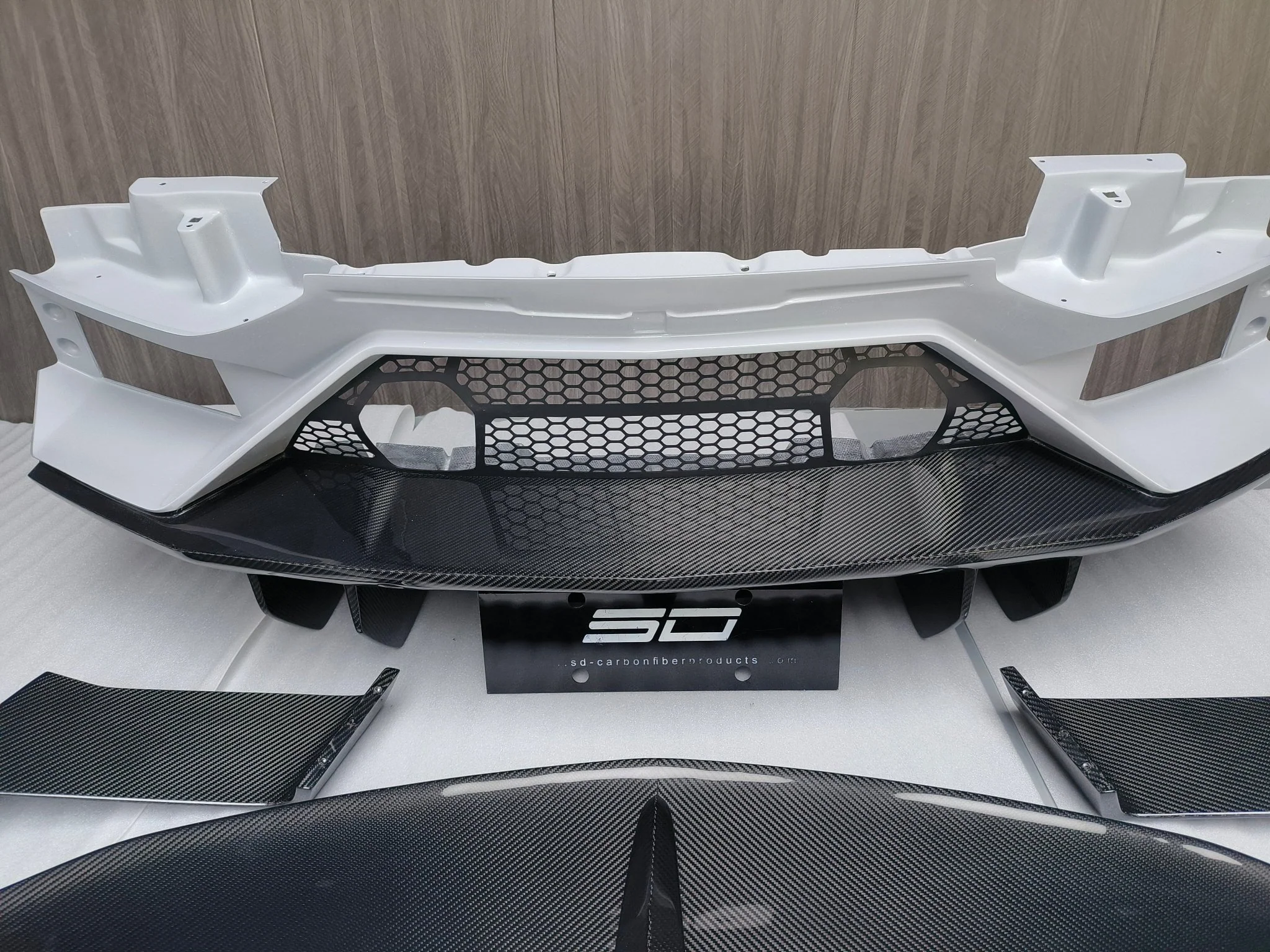 SD Dry Carbon Fibre Conversion Full Body Kit Conversion for Lamborghini Aventador LP700/720/740/750 Upgrade to SVJ Full Body Kit - Image 29