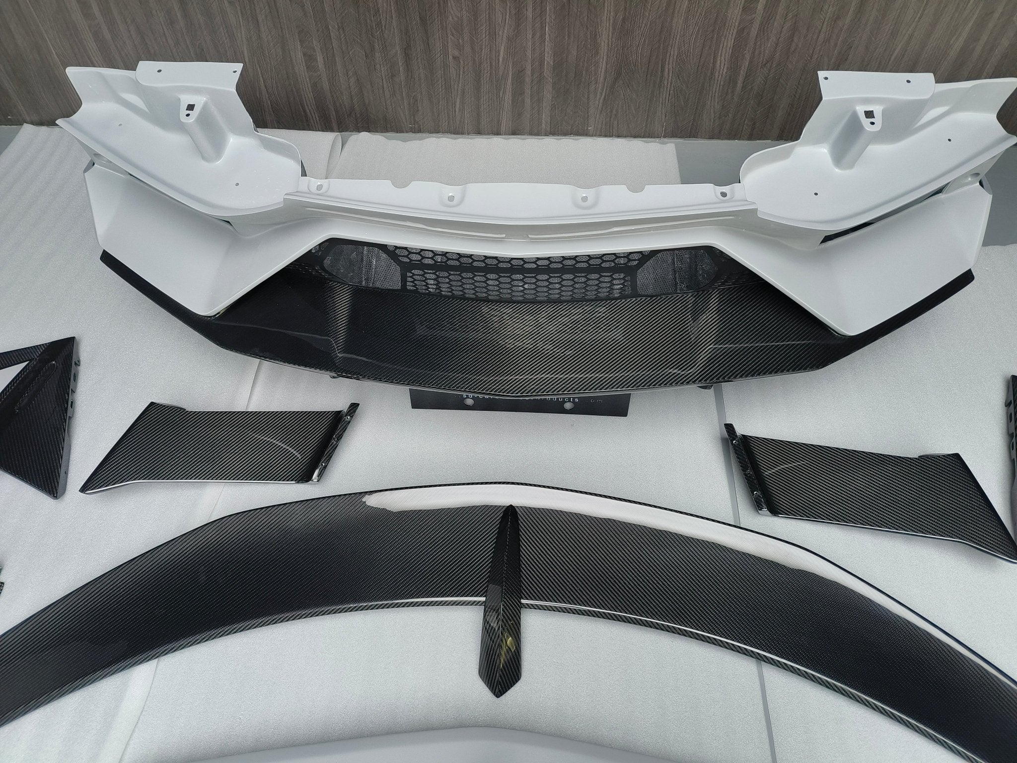 SD Dry Carbon Fibre Conversion Full Body Kit Conversion for Lamborghini Aventador LP700/720/740/750 Upgrade to SVJ Full Body Kit - Image 40