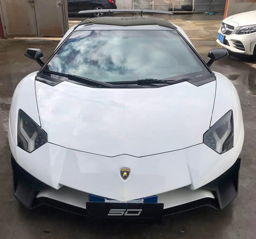 SD Dry Carbon Fibre Full Body Kit Conversion for Lamborghini Aventador LP700/720/740/750 Upgrade to SV Full Body Kit - Image 22