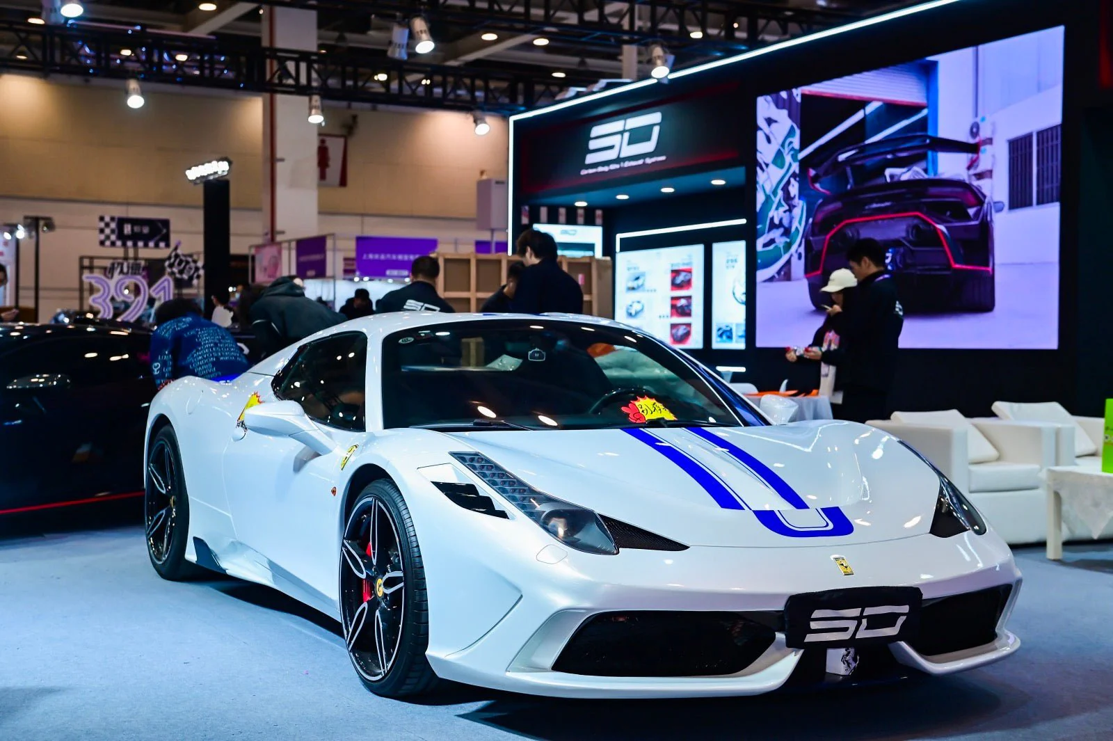 SD Ferrari 458 Italia / Spider Speciale Style Conversion Dry-Carbon Body Kit – Real Prepreg Dry Carbon - Image 16