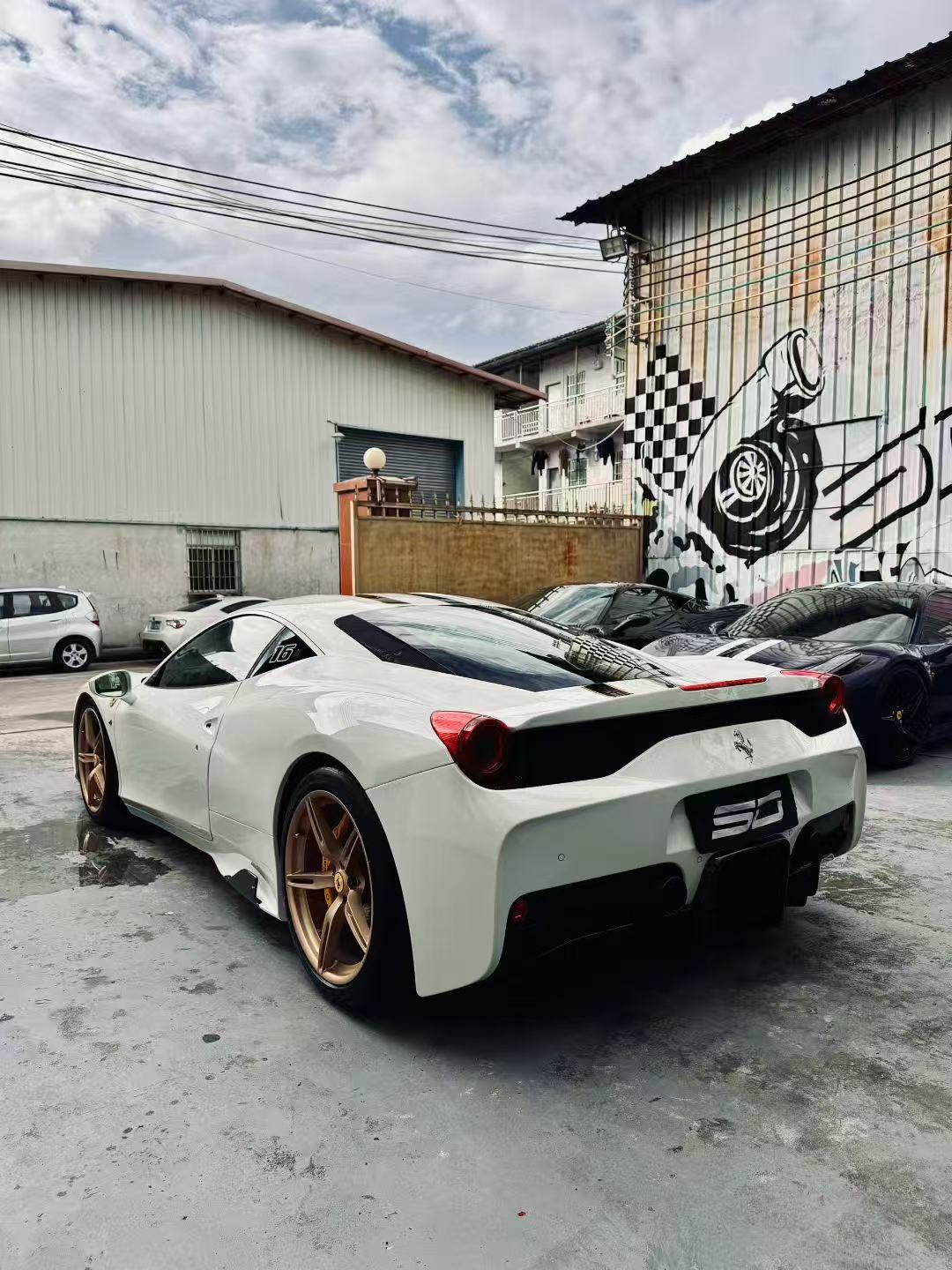 SD Ferrari 458 Italia / Spider Speciale Style Conversion Dry-Carbon Body Kit – Real Prepreg Dry Carbon - Image 19