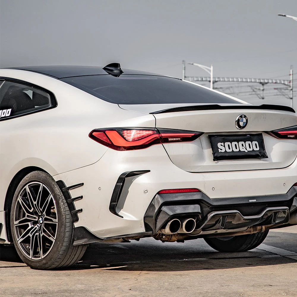 SOOQOO BMW G22 Body Kit SQ Style Dry Carbon Fiber Body Kit - Image 20
