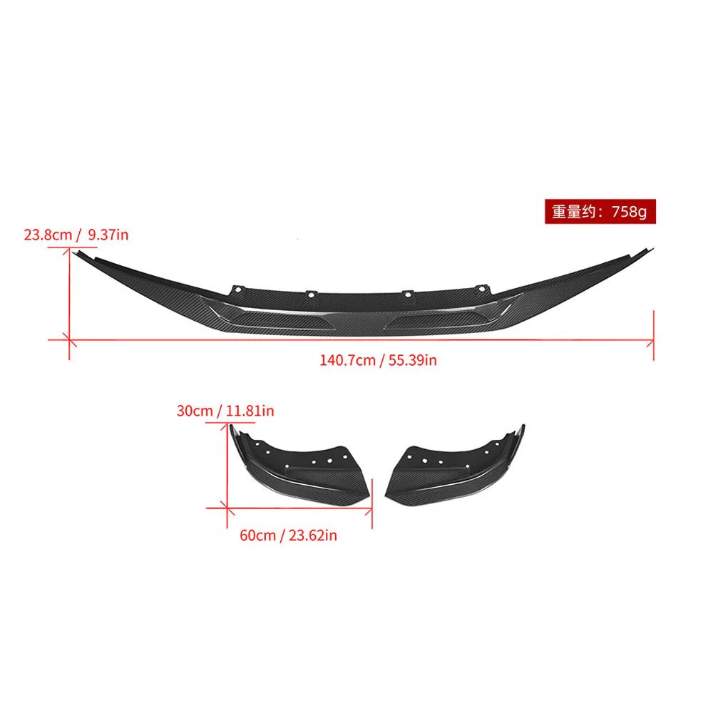 SOOQOO BMW G22 Body Kit SQ Style Dry Carbon Fiber Body Kit - Image 29