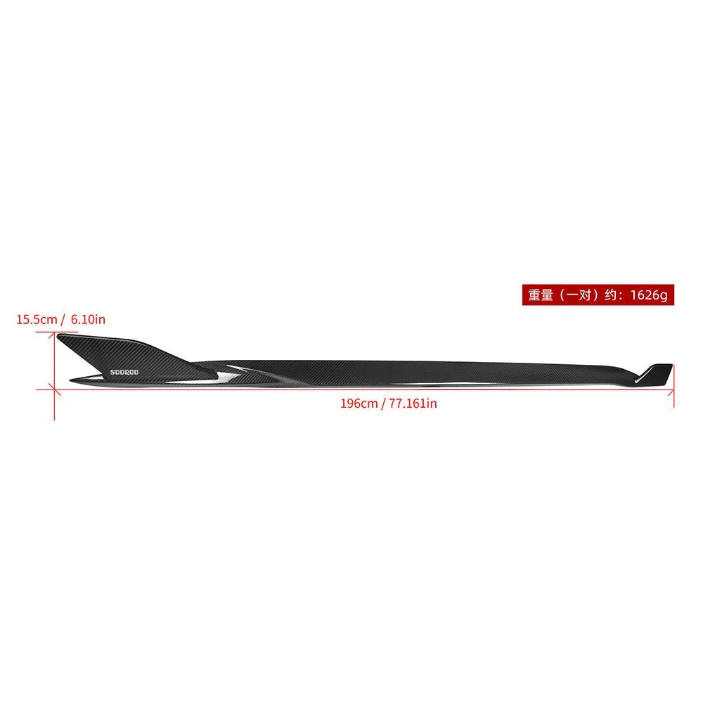 SOOQOO BMW G22 Body Kit SQ Style Dry Carbon Fiber Body Kit - Image 32