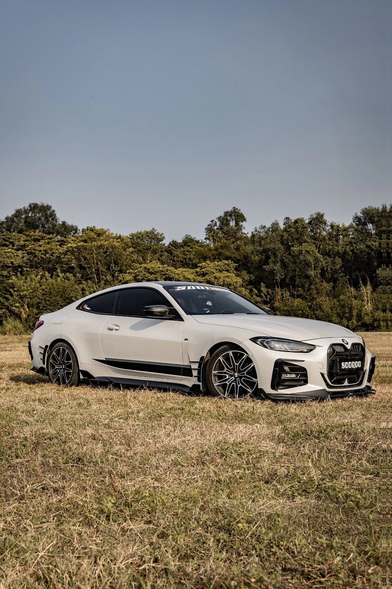 SOOQOO BMW G22 Body Kit SQ Style Dry Carbon Fiber Body Kit - Image 6