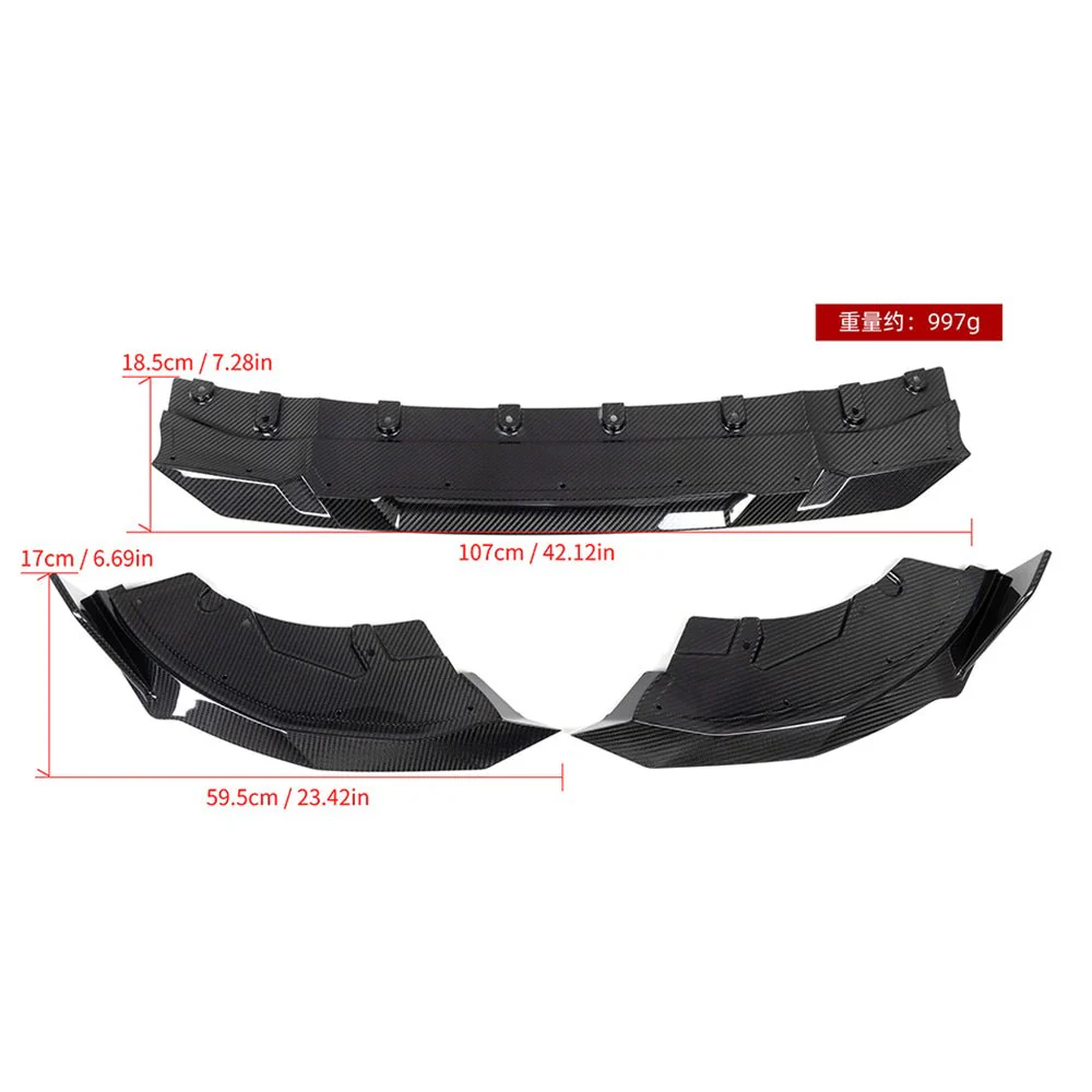 SOOQOO BMW G42/M240i Body Kit SQ Style Dry Carbon Fiber Body Kit - Image 20