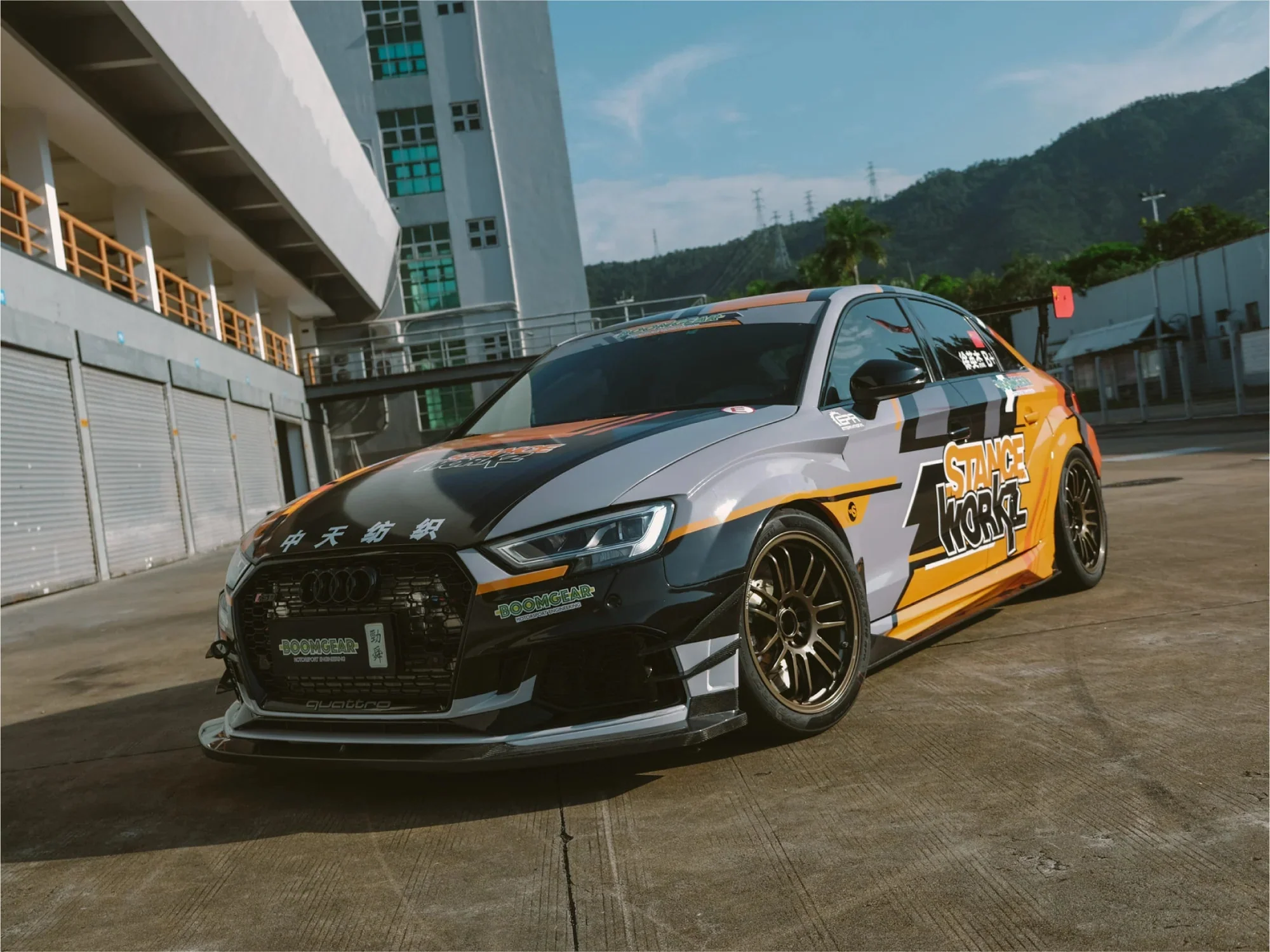 Audi RS3 8v EPR STANCEWORKZ Spec LM Widebody Kit (FRP / Carbon) - Image 3