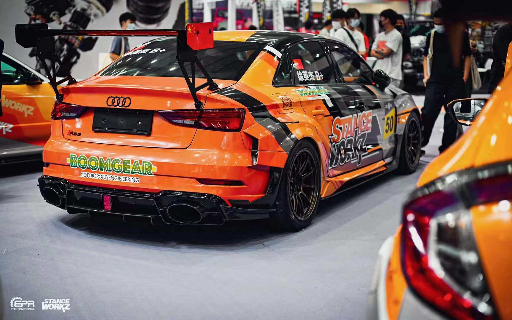 Audi RS3 8v EPR STANCEWORKZ Spec LM Widebody Kit (FRP / Carbon) - Image 6