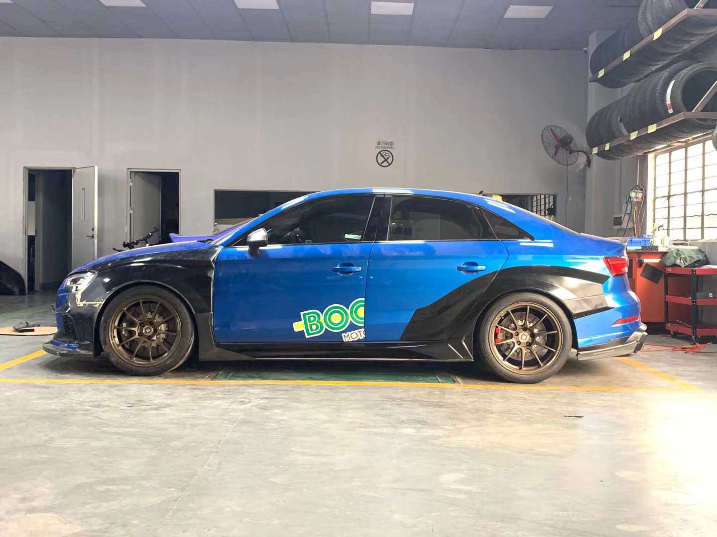 Audi RS3 8v EPR STANCEWORKZ Spec LM Widebody Kit (FRP / Carbon) - Image 9
