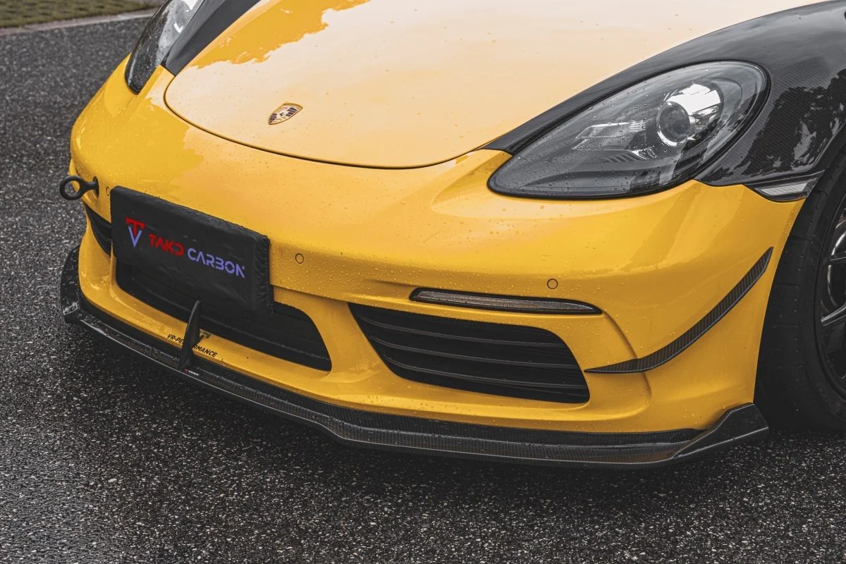 TAKD Carbon Dry Carbon Fiber Front Fenders for Porsche 718 Boxster / Cayman - Image 10