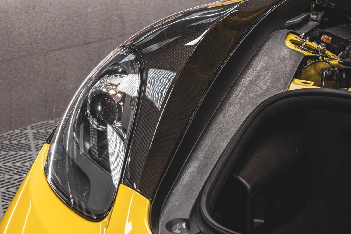 TAKD Carbon Dry Carbon Fiber Front Fenders for Porsche 718 Boxster / Cayman - Image 7