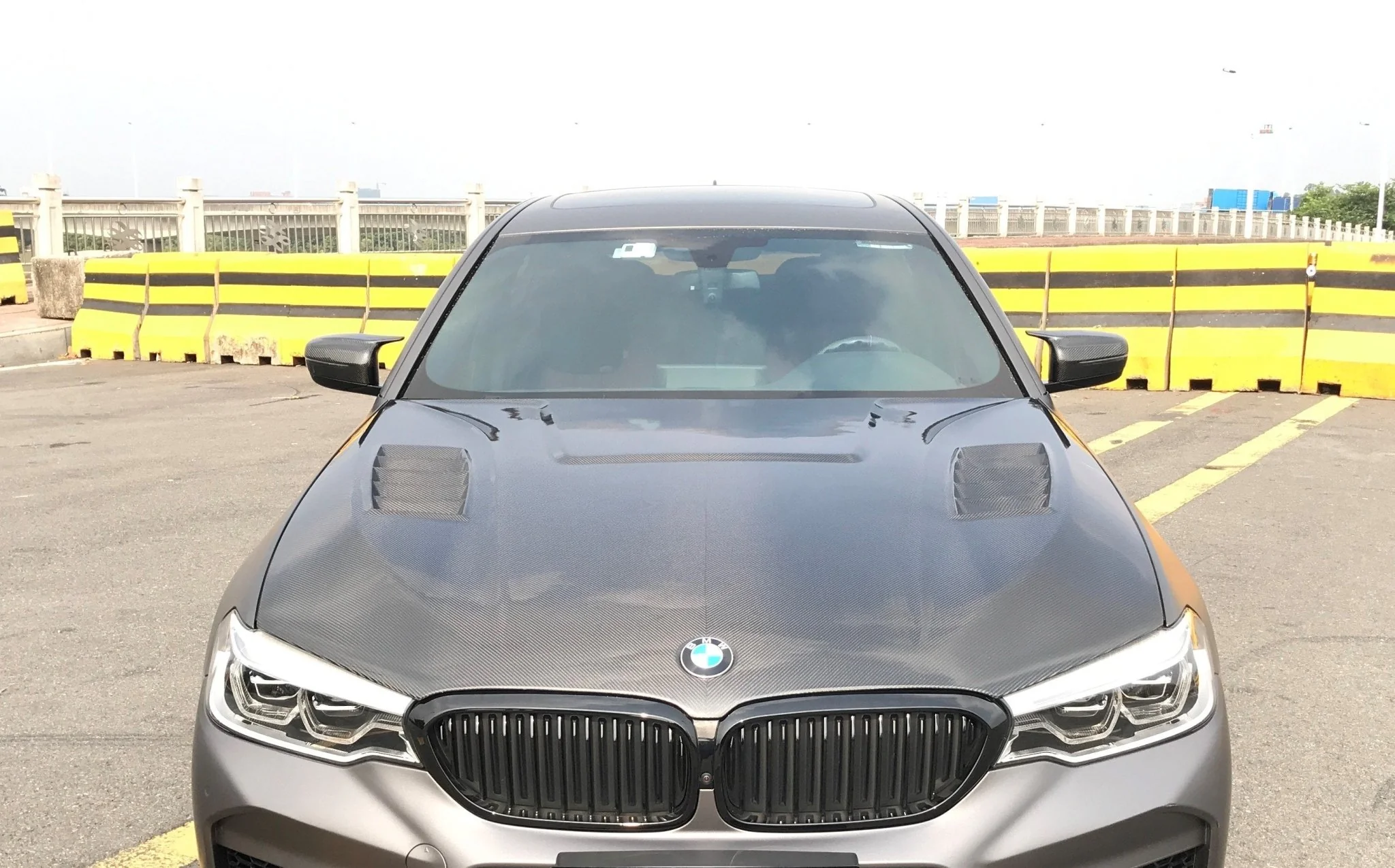 TAKD Carbon Dry Carbon Fiber Hood Bonnet for BMW M5 F90 & 5 Series G30 G31 2017-ON - Image 9