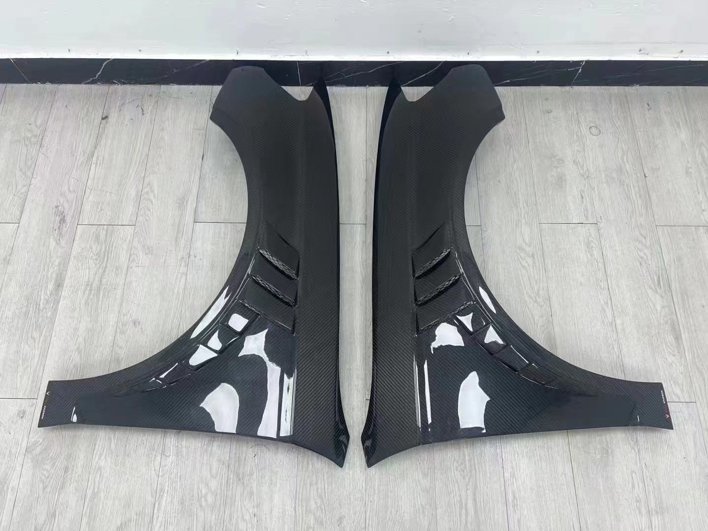 TAKD Carbon Pre-preg Carbon Fiber Front Fenders for Audi RS3 8V 2018-2020 Saloon (Sedan) - Image 3