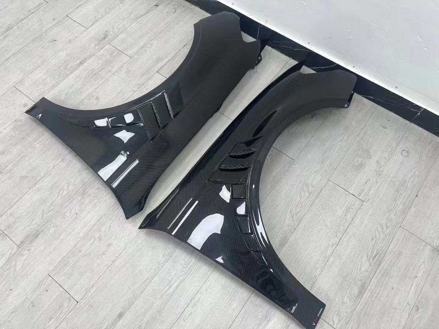 TAKD Carbon Pre-preg Carbon Fiber Front Fenders for Audi RS3 8V 2018-2020 Saloon (Sedan) - Image 4