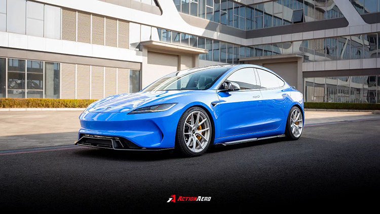 Tesla Model 3 Highland 2023-2027 AE Front Bumper Replacement - Image 15