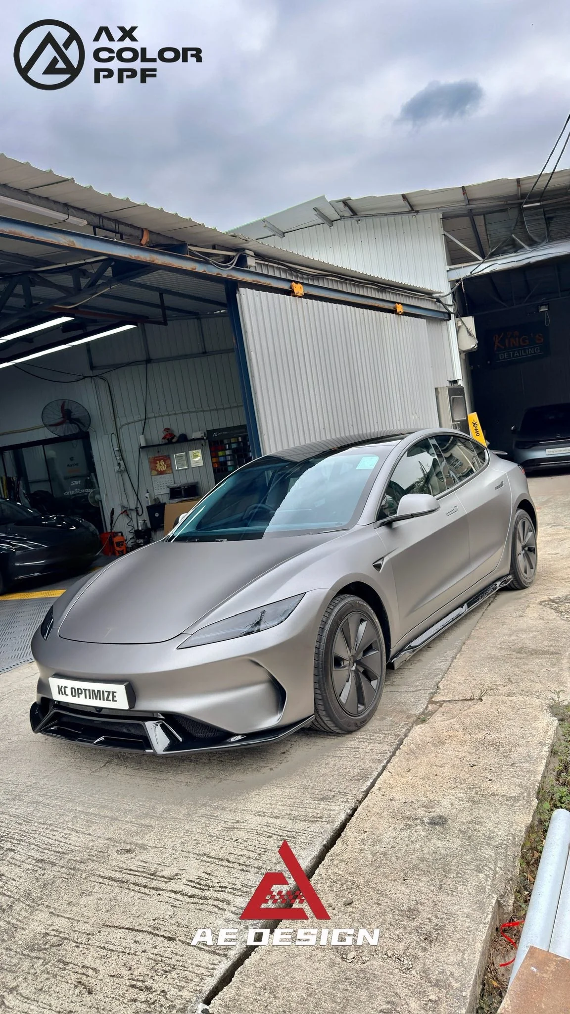 Tesla Model 3 Highland 2023-2027 AE Front Bumper Replacement - Image 17
