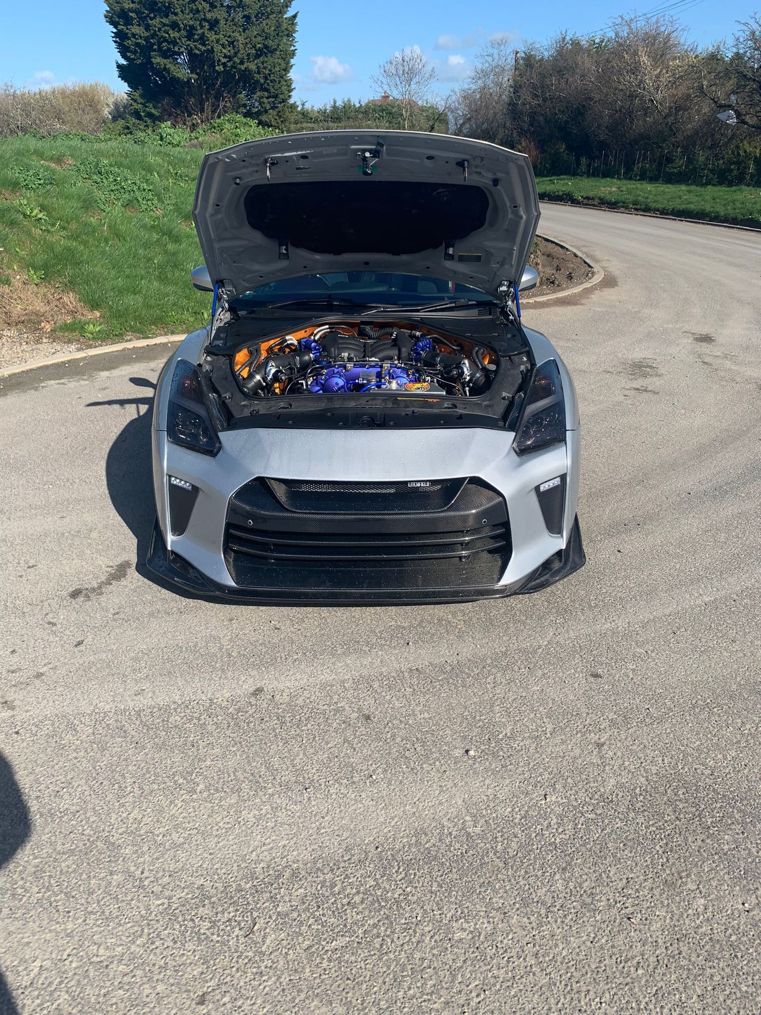 CMST TS Style Front Bumper & Front Lip for Nissan GTR GT-R R35 2008-2022 Carbon Fiber / FRP - Image 19