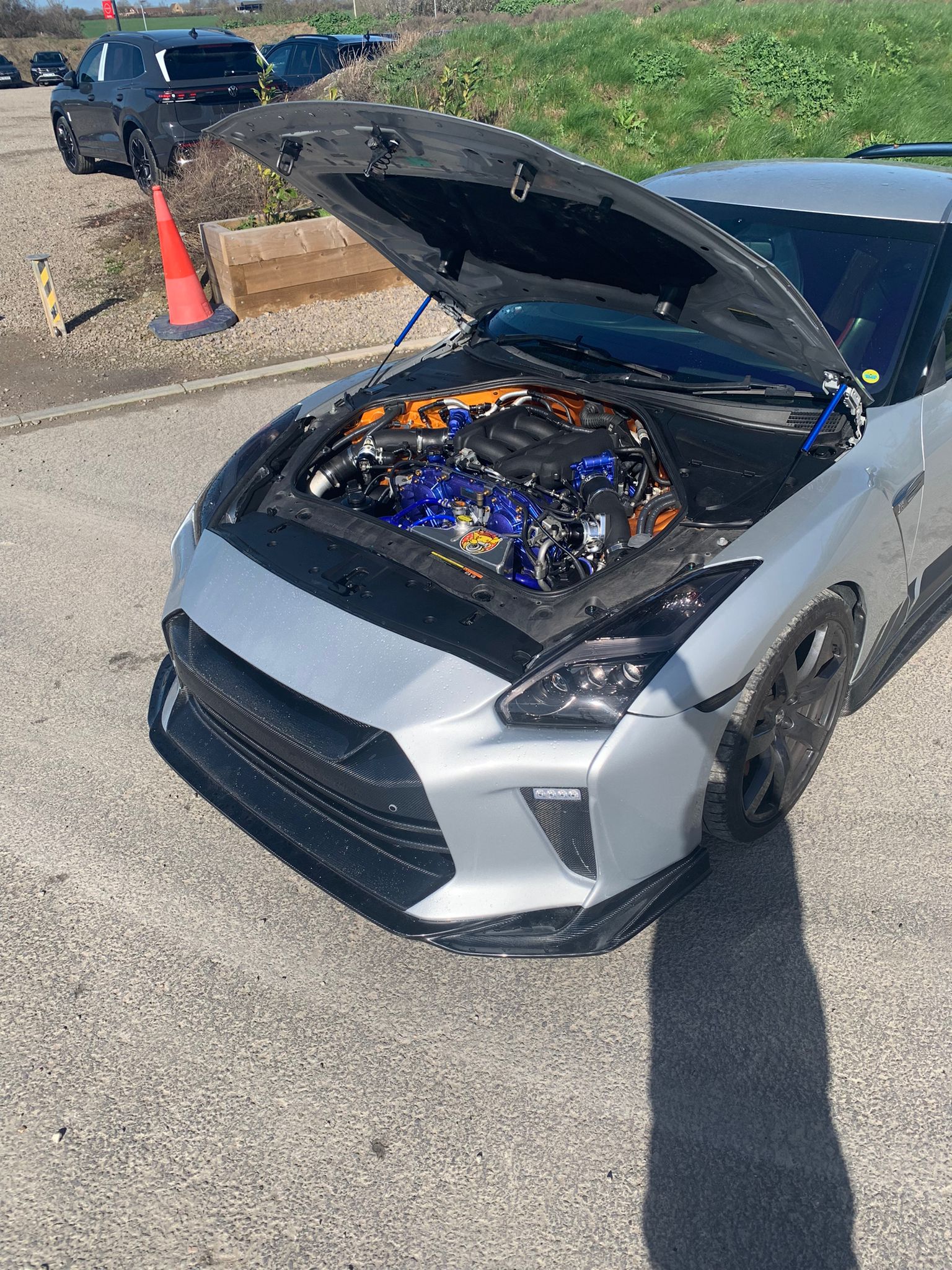CMST TS Style Front Bumper & Front Lip for Nissan GTR GT-R R35 2008-2022 Carbon Fiber / FRP - Image 24