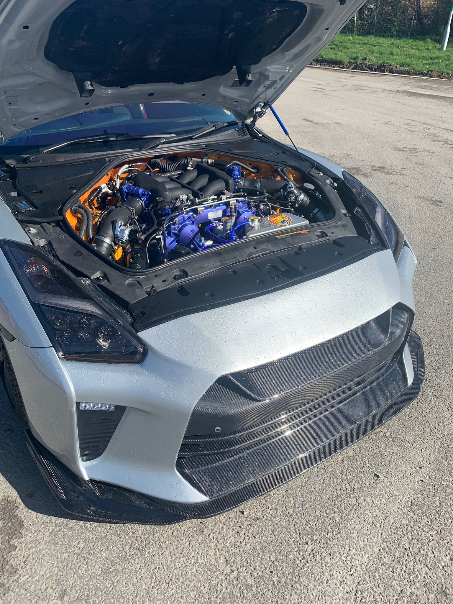 CMST TS Style Front Bumper & Front Lip for Nissan GTR GT-R R35 2008-2022 Carbon Fiber / FRP - Image 26