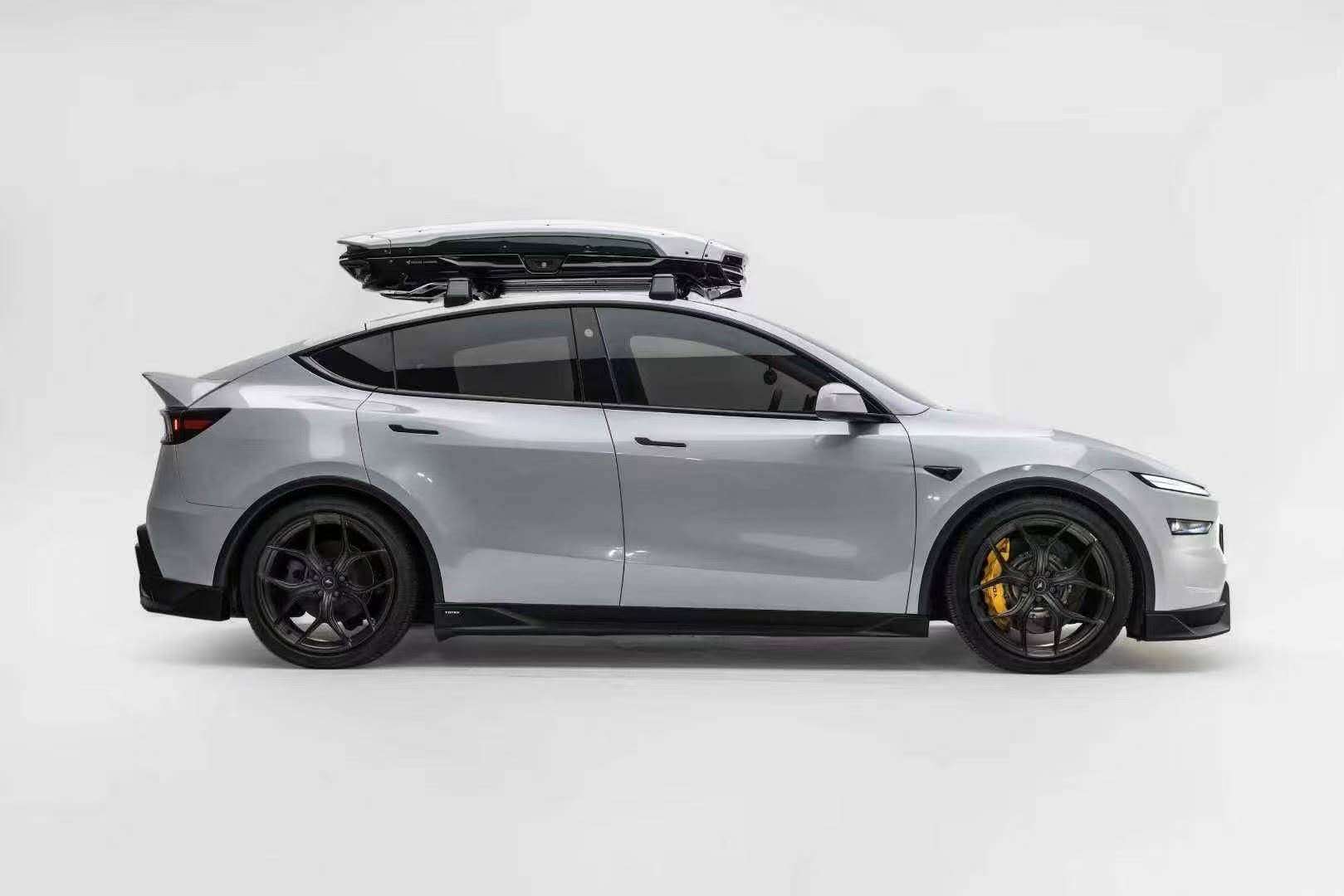 Yofer 2025+ Tesla Model Y Matte Black Lowline Kit - Image 7