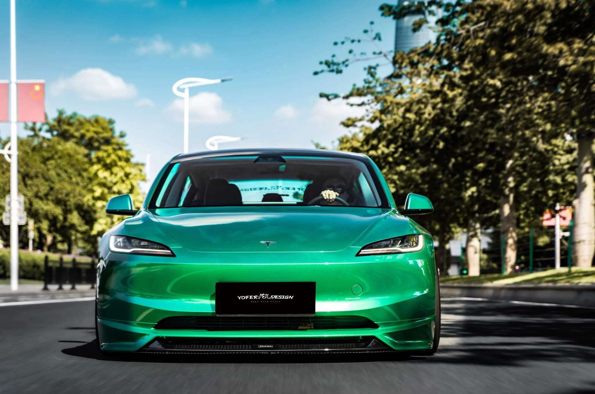 Yofer Tesla Model 3 2024+ Highland Full Polypropylene Painted Bodykit - Image 12