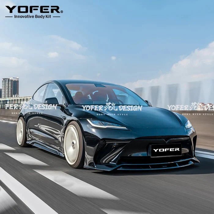 Yofer Tesla Model 3 2024+ Highland Full Polypropylene Painted Bodykit - Image 3