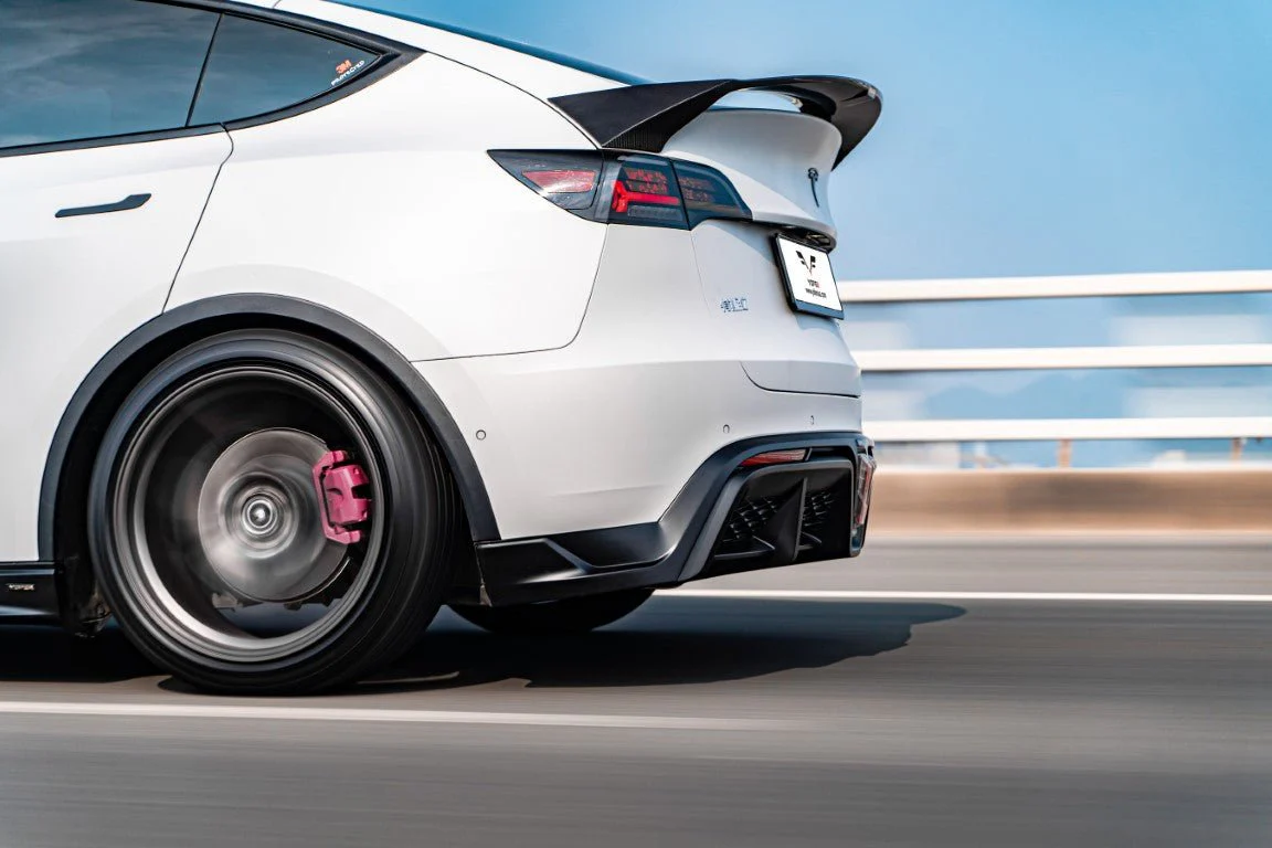 RBT Carbon Fiber Rear Spoiler Wing for Tesla Model Y / Performance - Image 4
