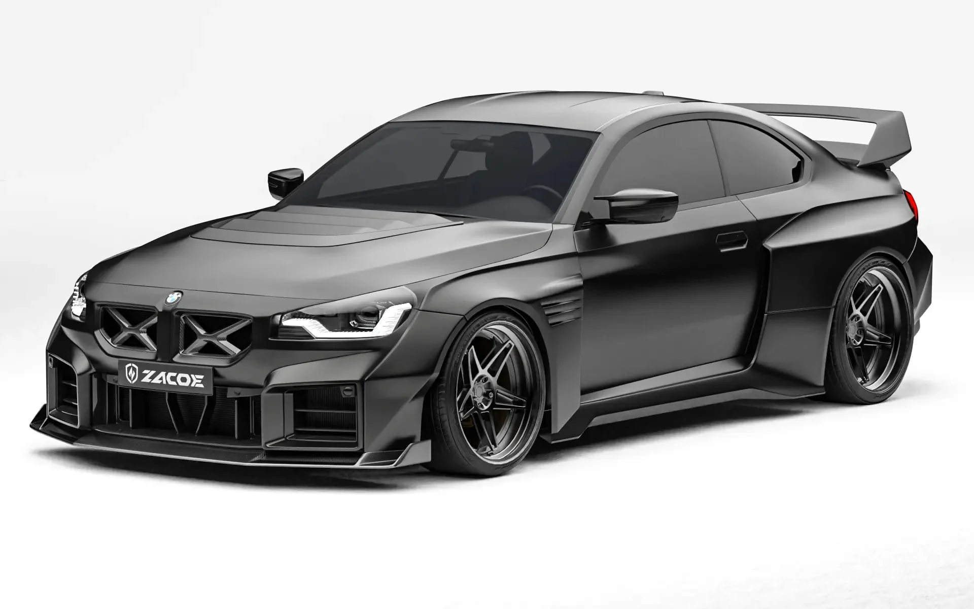 ZACOE BMW G87 M2 Carbon Fibre Widebody Kit (17pcs/set) - Image 10