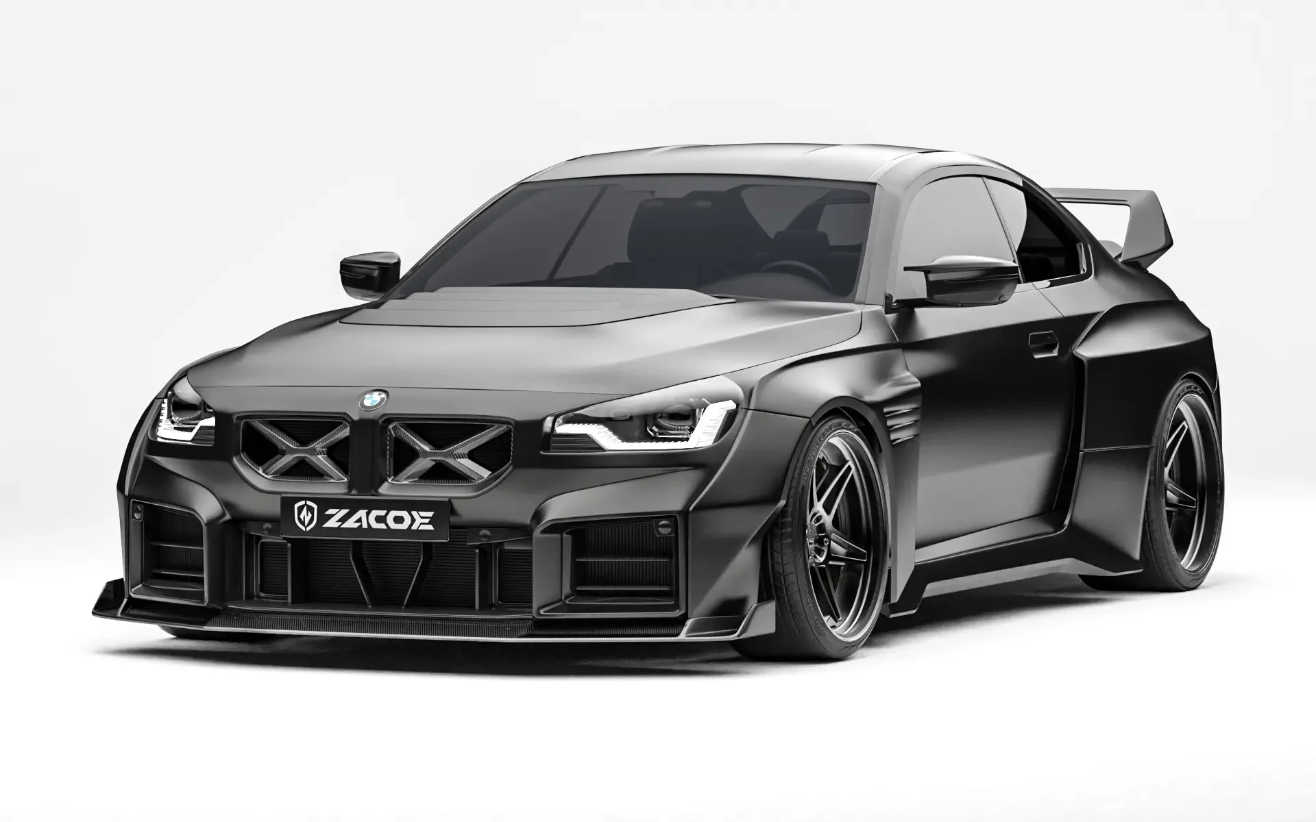 ZACOE BMW G87 M2 Carbon Fibre Widebody Kit (17pcs/set) - Image 11
