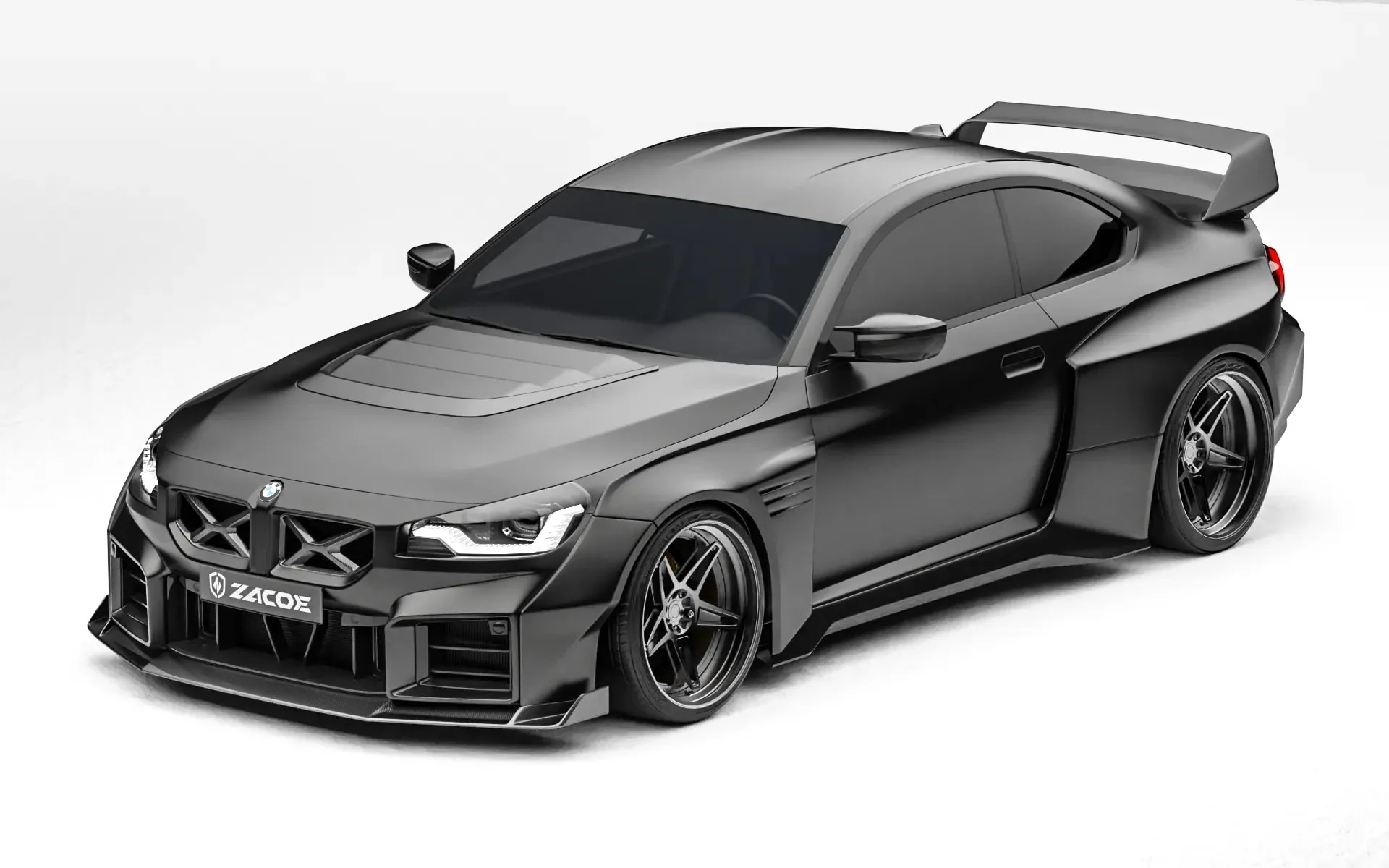 ZACOE BMW G87 M2 Carbon Fibre Widebody Kit (17pcs/set) - Image 12