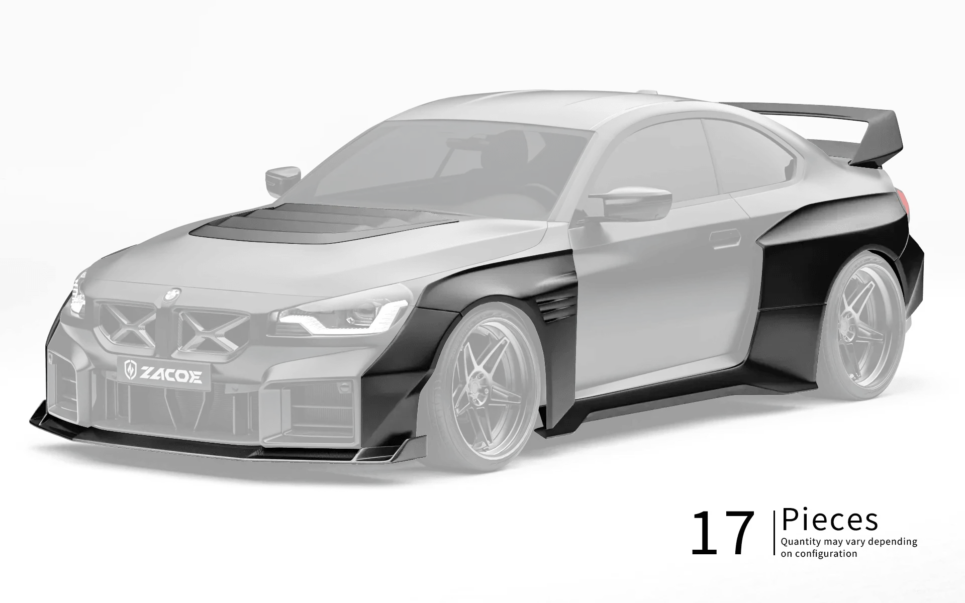 ZACOE BMW G87 M2 Carbon Fibre Widebody Kit (17pcs/set) - Image 5