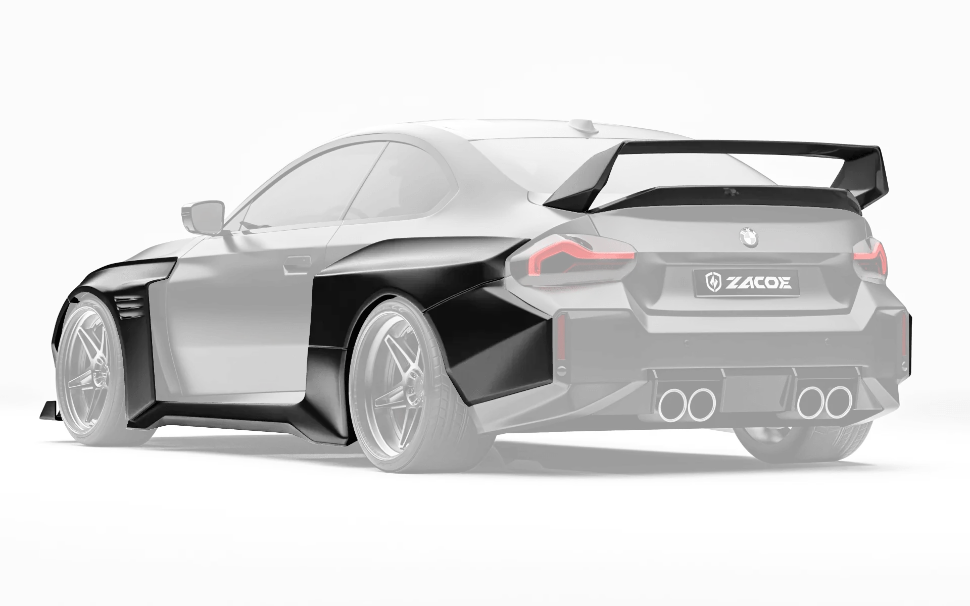 ZACOE BMW G87 M2 Carbon Fibre Widebody Kit (17pcs/set) - Image 7