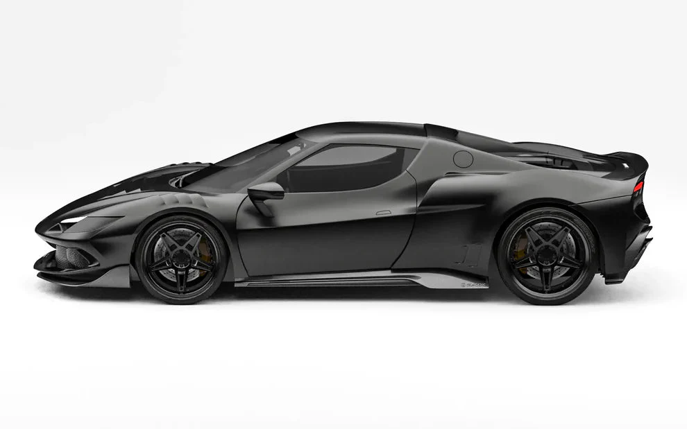 ZACOE Ferrari 296 GTB Carbon Fibre Widebody kit (17pcs/set) - Image 12