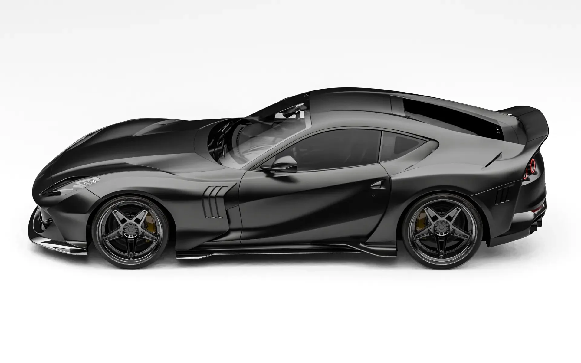 ZACOE Ferrari 812 Superfast Carbon Fibre Widebody kit (12pcs/set) - Image 14