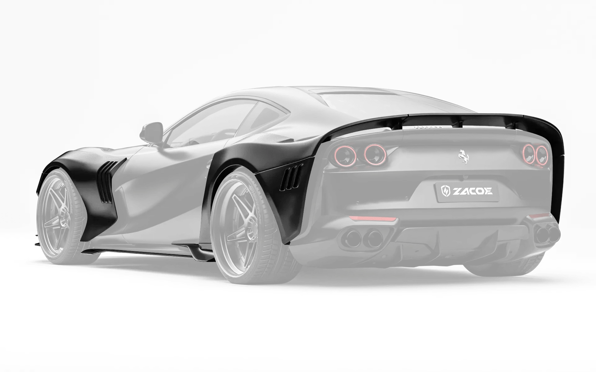 ZACOE Ferrari 812 Superfast Carbon Fibre Widebody kit (12pcs/set) - Image 6