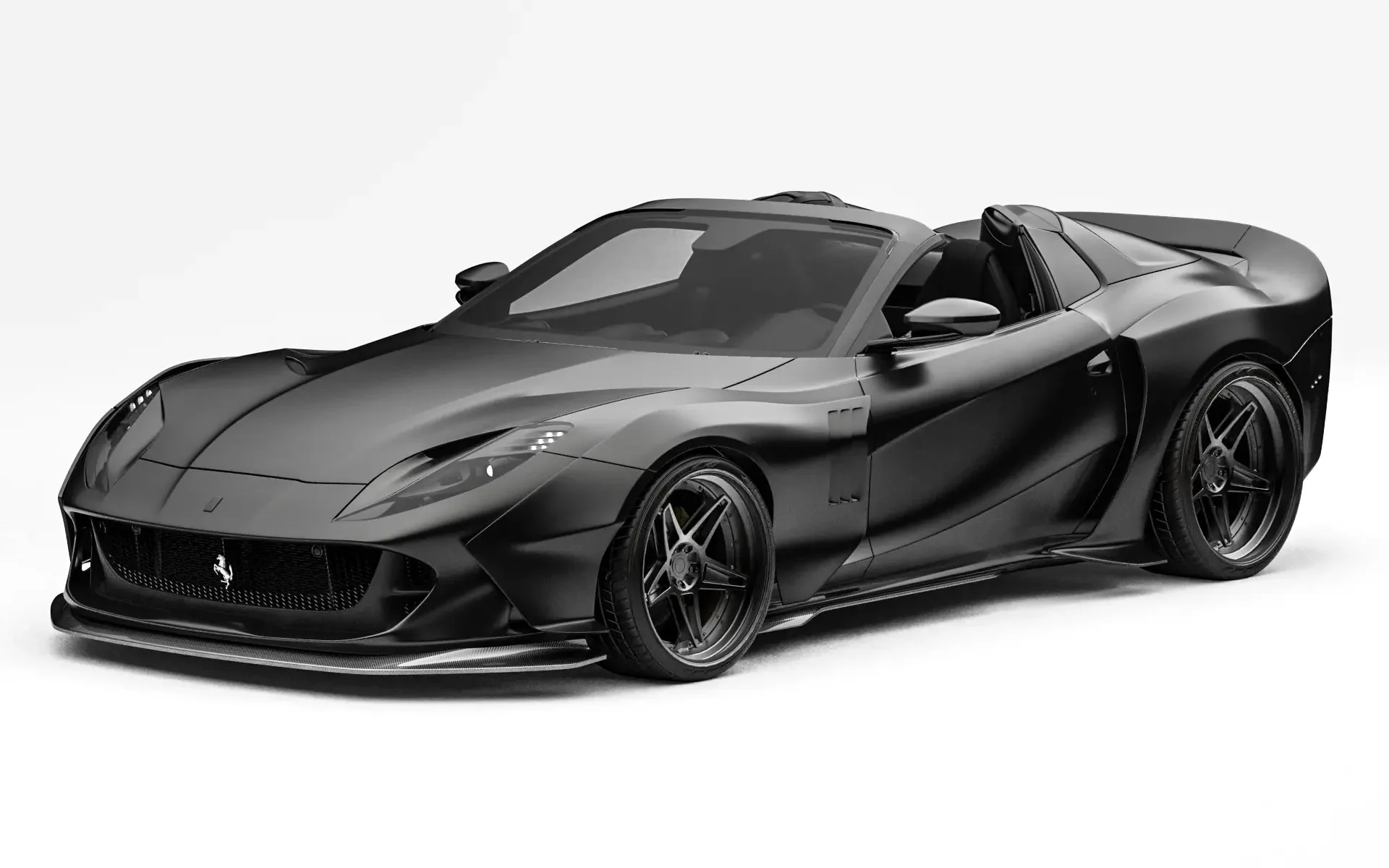 ZACOE Ferrari 812 GTS Carbon Fibre Widebody kit (12pcs/set) - Image 3