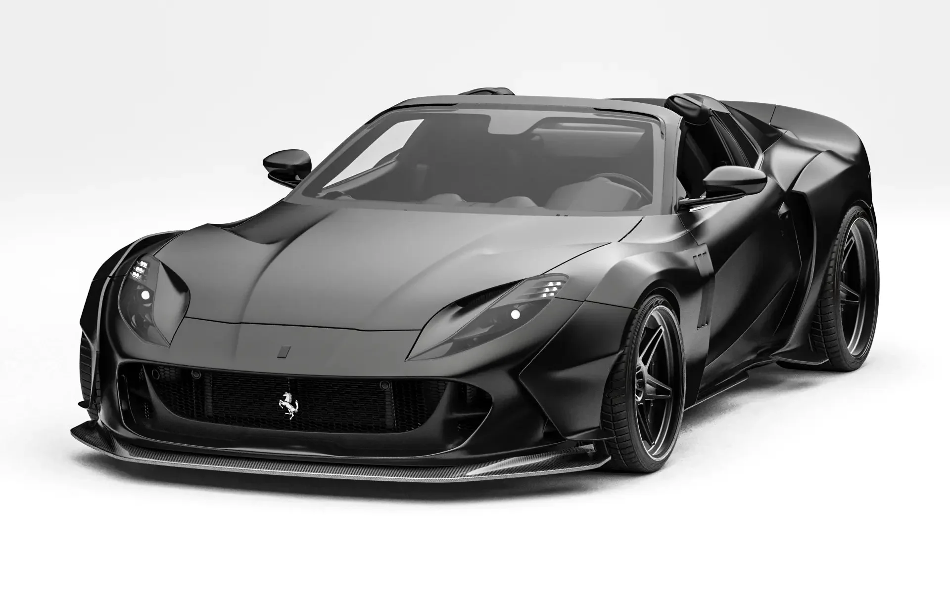 ZACOE Ferrari 812 GTS Carbon Fibre Widebody kit (12pcs/set) - Image 9