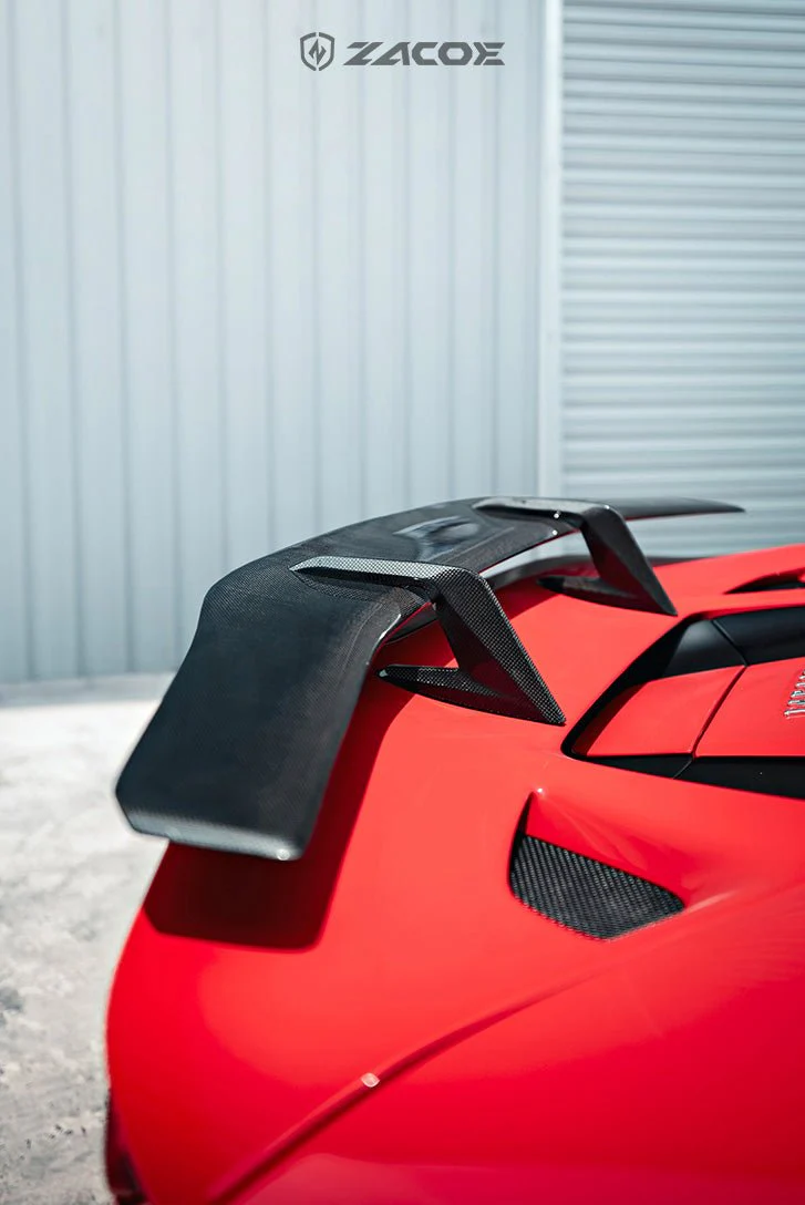 ZACOE Ferrari F8 Tributo Carbon Fibre Body kit (14pcs/set) - Image 14