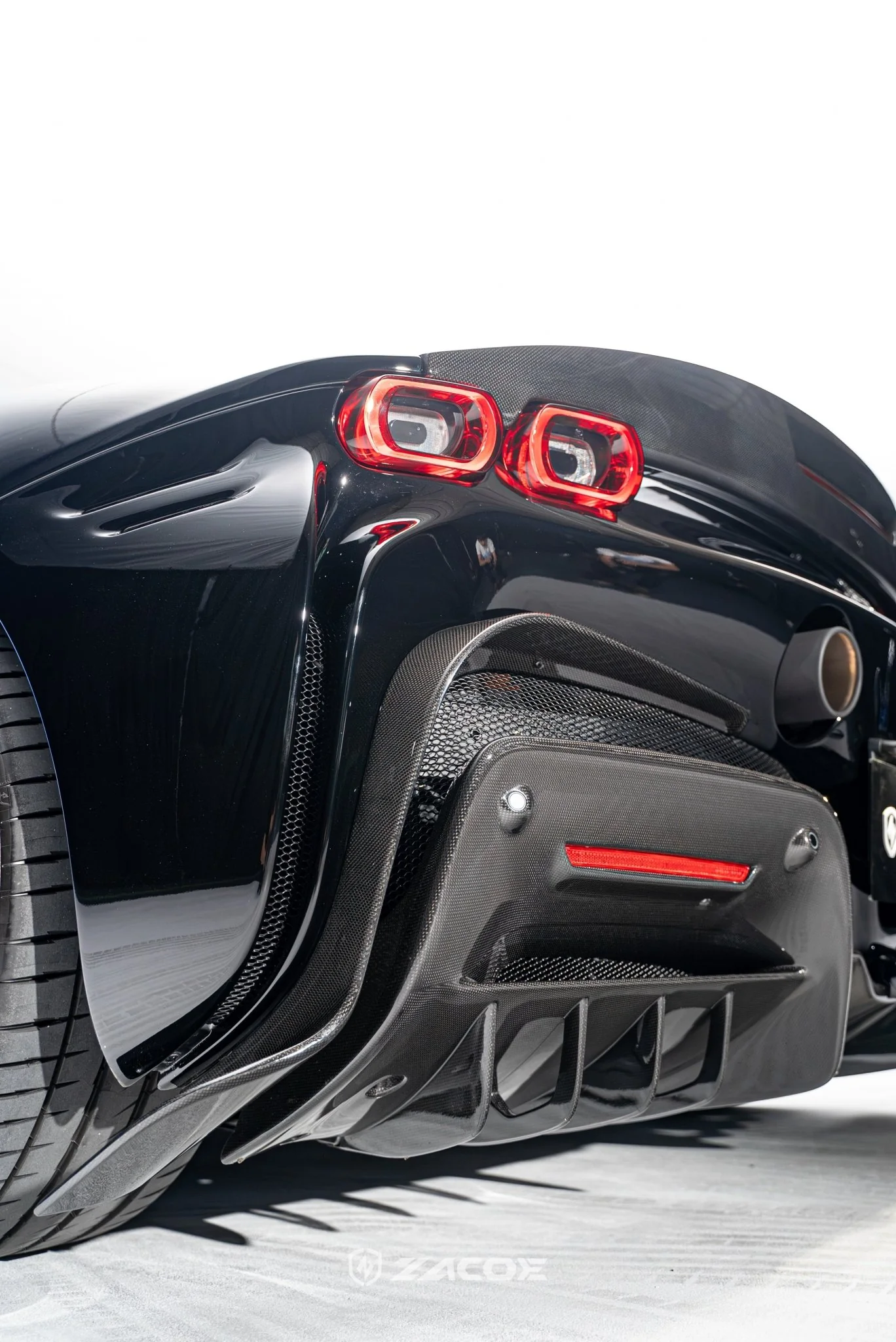 ZACOE Ferrari SF90 Stradale Carbon Fibre Body kit (11pcs/set) - Image 42