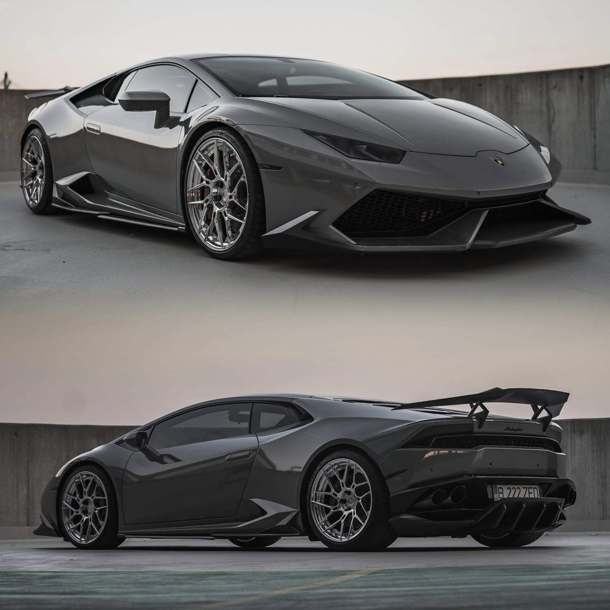 ZACOE Lamborghini Huracan LP610-4 Carbon Fiber Body kit 27pcs/set - Image 6