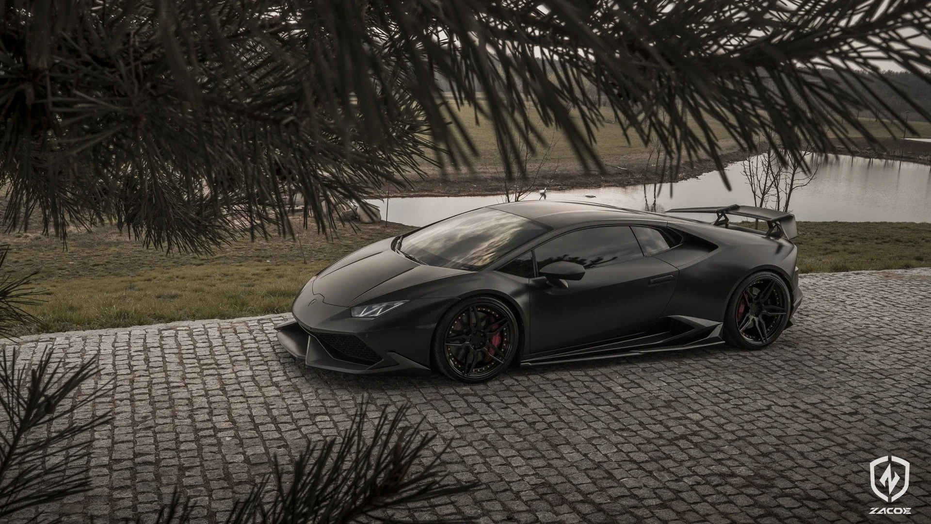 ZACOE Lamborghini Huracan LP610-4 Carbon Fiber Body kit 27pcs/set - Image 7
