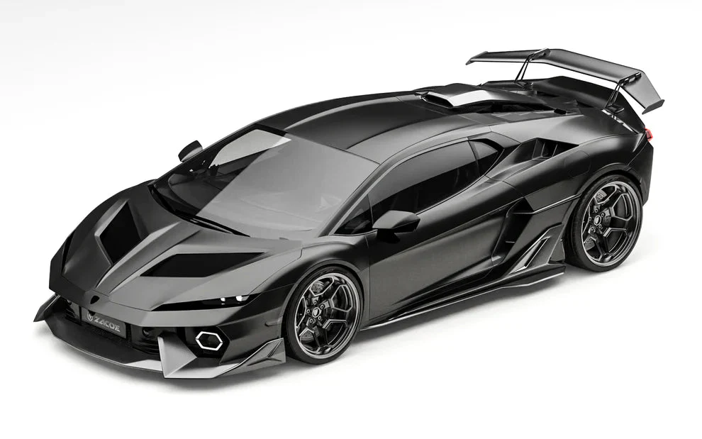 ZACOE Lamborghini Temerario 2025+ Carbon Fibre Body Kit (17pcs/Set) - Image 5