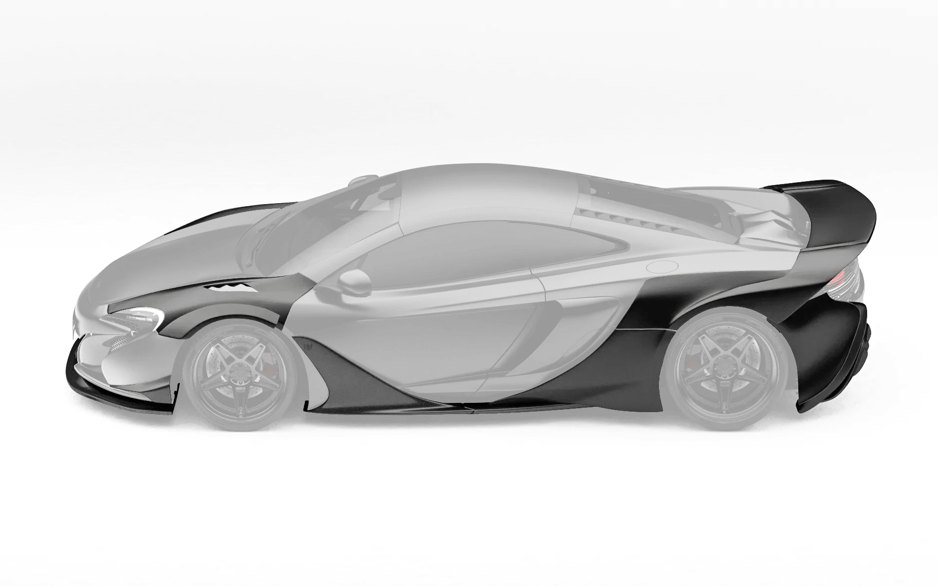 ZACOE McLaren 650S Carbon Fibre Body Kit (38pcs/set) - Image 7
