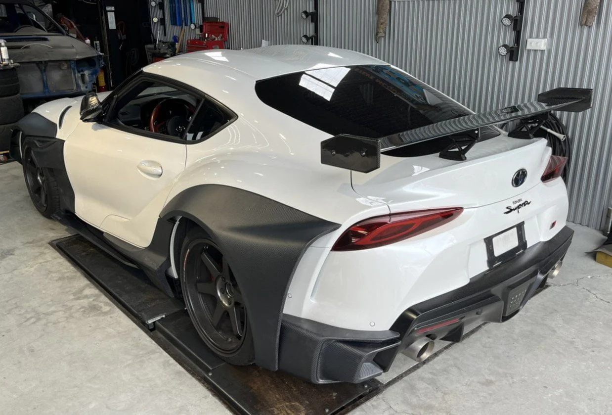 ZACOE Toyota GR Supra FRP/Dry-Carbon Widebody Kit (A90 / A91) [17 pcs/set] - Image 3